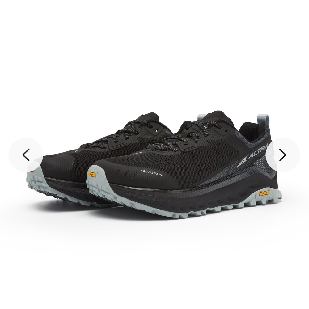 Altra Olympus 4 Black and Blue/ Gray Athletic Shoes